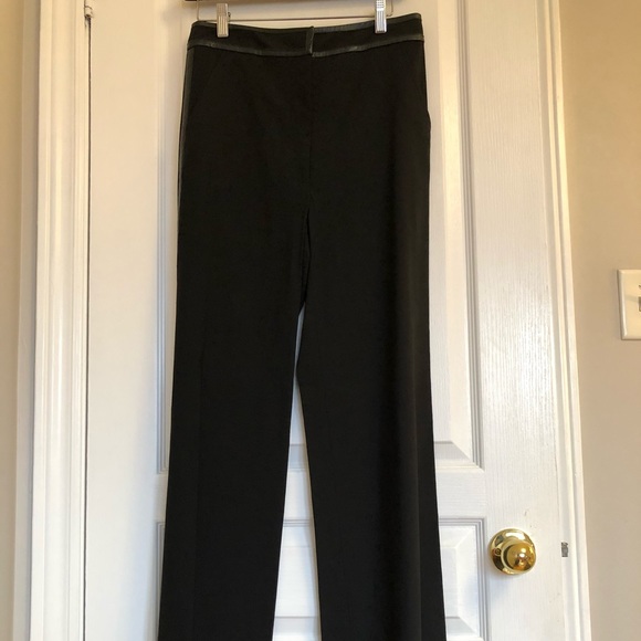 ♟BNWT Elizabeth & James - Leather trim trousers - Picture 2 of 13